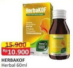 Promo Harga HERBAKOF Obat Batuk 60 ml - Alfamart