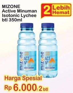 Promo Harga MIZONE Activ per 2 botol 350 ml - Indomaret