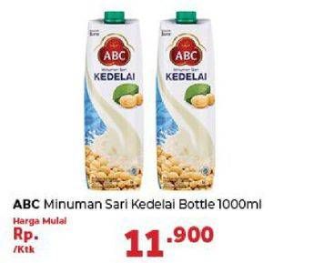 Promo Harga ABC Minuman Sari Kedelai 1000 ml - Carrefour