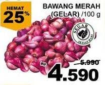 Promo Harga Bawang Merah Gelar per 100 gr - Giant