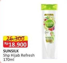 Promo Harga SUNSILK Hijab Shampoo Refresh 170 ml - Alfamart