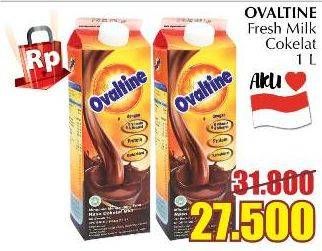Promo Harga OVALTINE Susu UHT Coklat 1000 ml - Giant