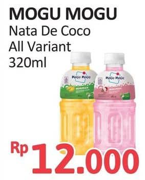 Promo Harga Mogu Mogu Minuman Nata De Coco All Variants 320 ml - Alfamidi