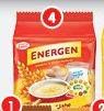Promo Harga ENERGEN Cereal Instant Jahe per 10 sachet 30 gr - Carrefour