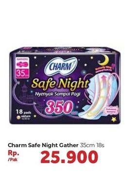 Promo Harga Charm Safe Night Gathers 35cm 18 pcs - Carrefour