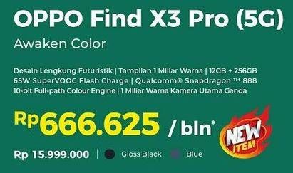 Promo Harga OPPO Find X3 Pro 5G  - Erafone