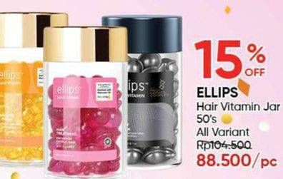Promo Harga ELLIPS Hair Vitamin All Variants 50 pcs - Guardian