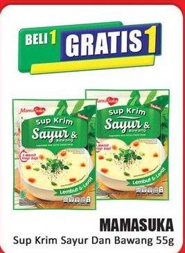 Promo Harga Mamasuka Sup Krim Sayur Bawang 55 gr - Hari Hari