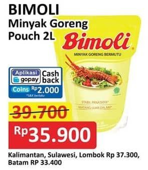 Promo Harga Bimoli Minyak Goreng 2000 ml - Alfamart