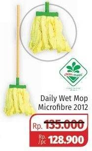 Promo Harga CLEAN MATIC Daily Wet Mop Microfiber  - Lotte Grosir