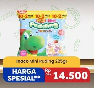 Promo Harga Inaco Mini Pudding Mix Flavour 12 pcs - Carrefour