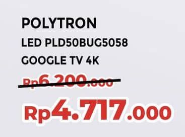 Promo Harga Polytron PLD50BUG5058  - Yogya