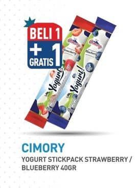 Promo Harga Cimory Yogurt Stick Blueberry, Strawberry 40 gr - Hypermart