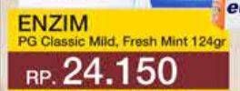 Promo Harga ENZIM Pasta Gigi Classic Mild, Fresh Mint 124 gr - Yogya