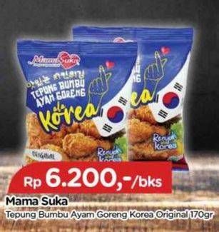 Promo Harga Mamasuka Tepung Bumbu Ayam Goreng Ala Korea Original 170 gr - TIP TOP