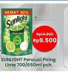 Promo Harga Sunlight Pencuci Piring Jeruk Nipis 100 105 ml - Indomaret