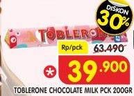Promo Harga TOBLERONE Chocolate Milk 200 gr - Superindo
