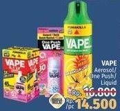 Promo Harga VAPE Aerosol / One Push / Liquid  - LotteMart