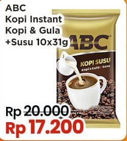 Promo Harga ABC Kopi Susu per 10 sachet 30 gr - Indomaret