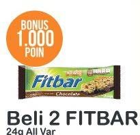 Promo Harga FITBAR Makanan Ringan Sehat All Variants 24 gr - Alfamart