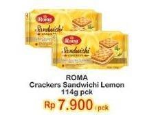 Promo Harga ROMA Sandwichi Crackers 114 gr - Indomaret