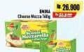 Promo Harga Emina Cheddar Cheese Mozza 165 gr - Alfamart