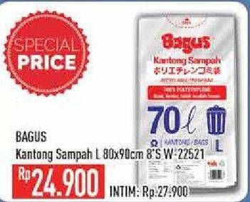 Promo Harga BAGUS Kantong Sampah W22521 8 pcs - Hypermart