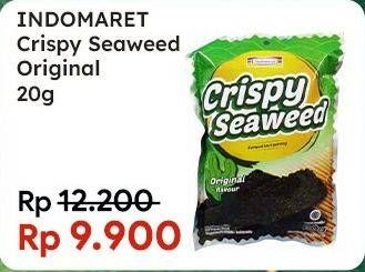Promo Harga Indomaret Crispy Seaweed Original 20 gr - Indomaret