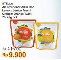 Promo Harga STELLA All In One Lemon, Lemon Fresh, Orange, Orange Twisty 42 gr - Indomaret