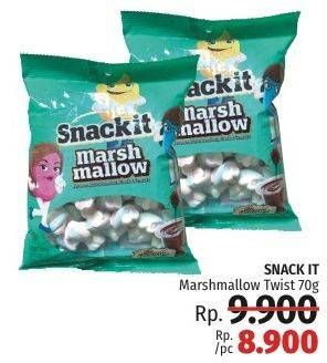 Promo Harga KINO Snack It Marshmallow 70 gr - LotteMart
