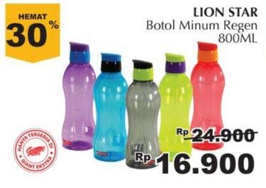 Promo Harga LION STAR Botol Air Regen 800 ml - Giant