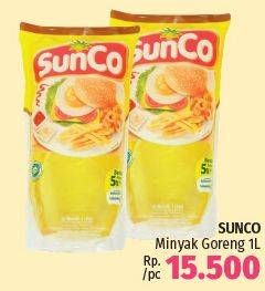 Promo Harga SUNCO Minyak Goreng 1000 ml - LotteMart