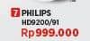 Promo Harga Philips HD9200 Essential Air Fryer  - COURTS