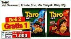 Promo Harga Taro Net Mix Teriyaki Barbeque, Potato BBQ, Seaweed 65 gr - Alfamart