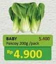 Promo Harga Baby Pakcoy Hijau per 200 gr - Alfamidi