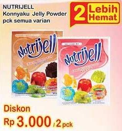 Promo Harga NUTRIJELL Jelly Powder All Variants per 2 sachet - Indomaret