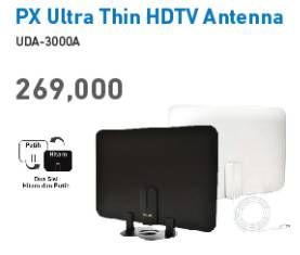 Promo Harga PX UDA-3000A Ultra Thin HDTV Antenna  - Electronic City