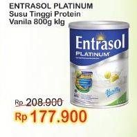 Promo Harga ENTRASOL Platinum Vanilla 800 gr - Indomaret