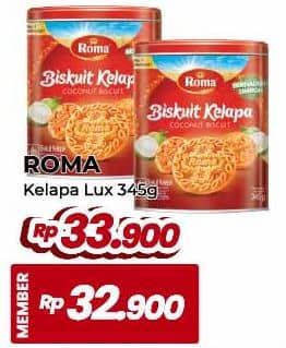 Promo Harga Roma Biskuit Kelapa 345 gr - Yogya