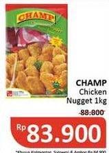 Promo Harga CHAMP Nugget Chicken Nugget 1000 gr - Alfamidi