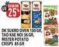 Promo Harga DUA KELINCI Kacang Sukro / TAO KAE NOI Crispy Seaweed / MISTER POTATO Snack Crisps  - Hypermart