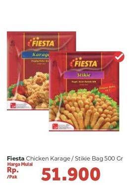 Promo Harga FIESTA Chicken Karage / Stikie 500gr  - Carrefour