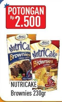 Promo Harga Nutricake Instant Cake Brownies 230 gr - Hypermart