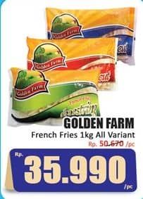 Promo Harga Golden Farm French Fries All Variants 1000 gr - Hari Hari