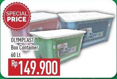 Promo Harga OLYMPLAST Container 60 ltr - Hypermart