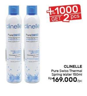 Promo Harga CLINELLE Thermal Spring Water 150 ml - Guardian