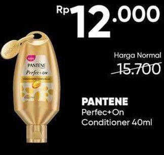 Promo Harga PANTENE Perfect ON Conditioner Tanpa Bilas 40 ml - Guardian