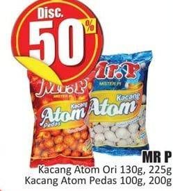 Promo Harga MR.P Kacang Atom Original, Pedas 100 gr - Hari Hari