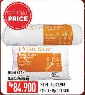 Promo Harga HOMEKLAS Bantal / Guling  - Hypermart