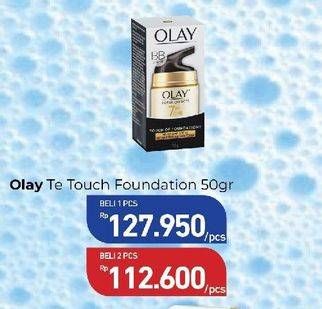 Promo Harga Olay Total Effects Touch of Foundation BB Cream 50 gr - Carrefour